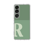 スリムプロテクションケース［ オリジナル - initial two tone - R green ］