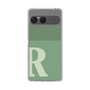 スリムプロテクションケース［ オリジナル - initial two tone - R green ］