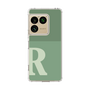 スリムプロテクションケース［ オリジナル - initial two tone - R green ］