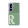 スリムプロテクションケース［ オリジナル - initial two tone - R green ］