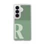 スリムプロテクションケース［ オリジナル - initial two tone - R green ］