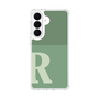 スリムプロテクションケース［ オリジナル - initial two tone - R green ］