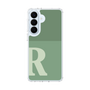 スリムプロテクションケース［ オリジナル - initial two tone - R green ］