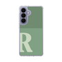 スリムプロテクションケース［ オリジナル - initial two tone - R green ］