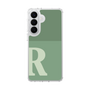 スリムプロテクションケース［ オリジナル - initial two tone - R green ］