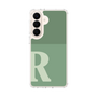 スリムプロテクションケース［ オリジナル - initial two tone - R green ］