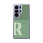 スリムプロテクションケース［ オリジナル - initial two tone - R green ］
