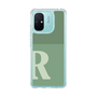 スリムプロテクションケース［ オリジナル - initial two tone - R green ］