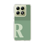 スリムプロテクションケース［ オリジナル - initial two tone - R green ］