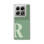 スリムプロテクションケース［ オリジナル - initial two tone - R green ］