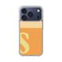 スリムプロテクションケース［ オリジナル - initial two tone - S orange ］