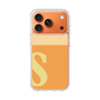 スリムプロテクションケース［ オリジナル - initial two tone - S orange ］