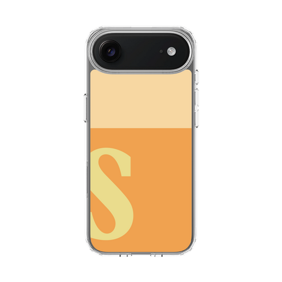 スリムプロテクションケース［ オリジナル - initial two tone - S orange ］