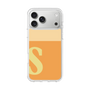 スリムプロテクションケース［ オリジナル - initial two tone - S orange ］
