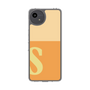 スリムプロテクションケース［ オリジナル - initial two tone - S orange ］