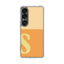 スリムプロテクションケース［ オリジナル - initial two tone - S orange ］