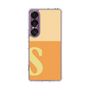 スリムプロテクションケース［ オリジナル - initial two tone - S orange ］
