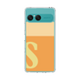 スリムプロテクションケース［ オリジナル - initial two tone - S orange ］