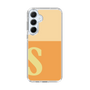 スリムプロテクションケース［ オリジナル - initial two tone - S orange ］