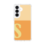スリムプロテクションケース［ オリジナル - initial two tone - S orange ］