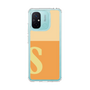 スリムプロテクションケース［ オリジナル - initial two tone - S orange ］