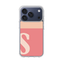 スリムプロテクションケース［ オリジナル - initial two tone - S pink ］