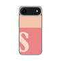 スリムプロテクションケース［ オリジナル - initial two tone - S pink ］
