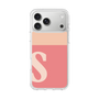 スリムプロテクションケース［ オリジナル - initial two tone - S pink ］