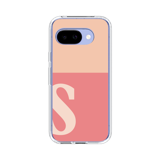 スリムプロテクションケース［ オリジナル - initial two tone - S pink ］