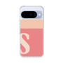 スリムプロテクションケース［ オリジナル - initial two tone - S pink ］