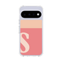 スリムプロテクションケース［ オリジナル - initial two tone - S pink ］