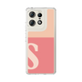 スリムプロテクションケース［ オリジナル - initial two tone - S pink ］