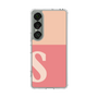 スリムプロテクションケース［ オリジナル - initial two tone - S pink ］