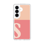 スリムプロテクションケース［ オリジナル - initial two tone - S pink ］