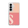 スリムプロテクションケース［ オリジナル - initial two tone - S pink ］