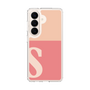 スリムプロテクションケース［ オリジナル - initial two tone - S pink ］