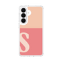 スリムプロテクションケース［ オリジナル - initial two tone - S pink ］