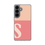 スリムプロテクションケース［ オリジナル - initial two tone - S pink ］