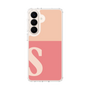 スリムプロテクションケース［ オリジナル - initial two tone - S pink ］