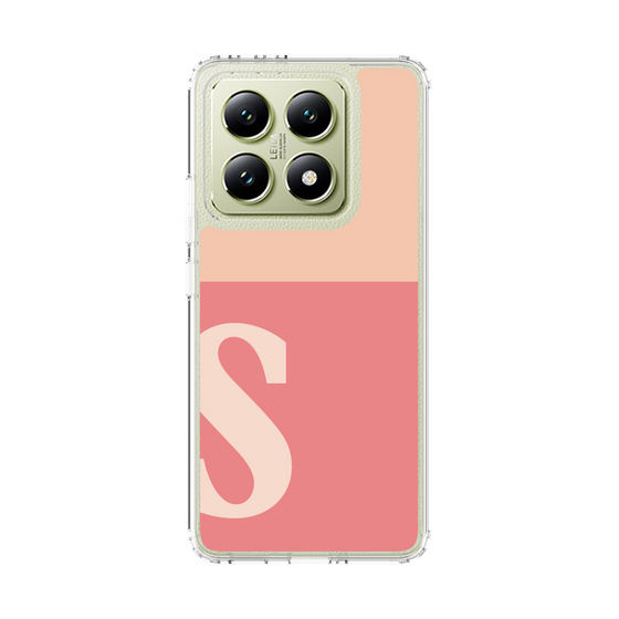 スリムプロテクションケース［ オリジナル - initial two tone - S pink ］