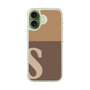 スリムプロテクションケース［ オリジナル - initial two tone - S brown ］