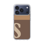 スリムプロテクションケース［ オリジナル - initial two tone - S brown ］