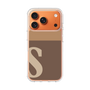 スリムプロテクションケース［ オリジナル - initial two tone - S brown ］