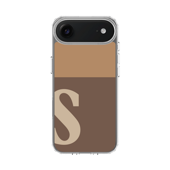 スリムプロテクションケース［ オリジナル - initial two tone - S brown ］