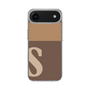 スリムプロテクションケース［ オリジナル - initial two tone - S brown ］