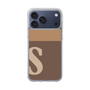 スリムプロテクションケース［ オリジナル - initial two tone - S brown ］