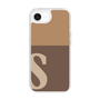スリムプロテクションケース［ オリジナル - initial two tone - S brown ］