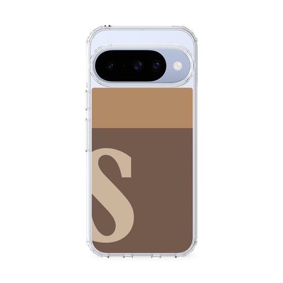 スリムプロテクションケース［ オリジナル - initial two tone - S brown ］