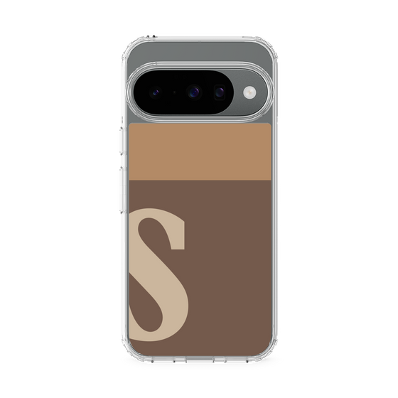スリムプロテクションケース［ オリジナル - initial two tone - S brown ］