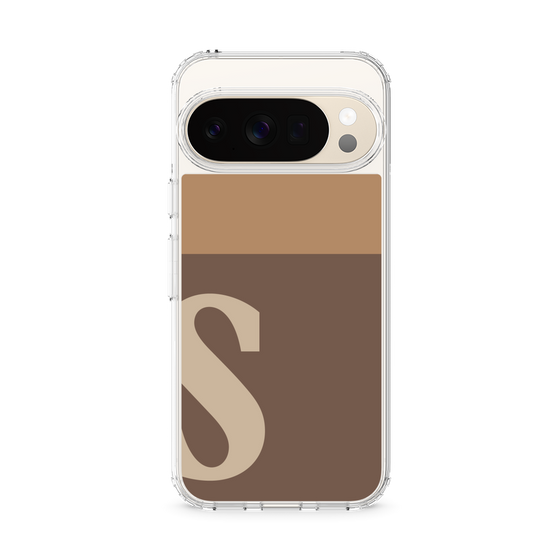スリムプロテクションケース［ オリジナル - initial two tone - S brown ］